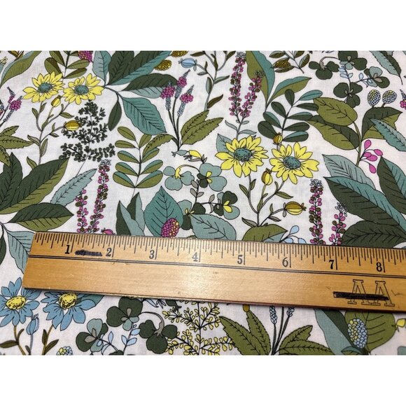 1/2 yard Brother Sister Design Studio Floral Cotton Fabric 42" wide - Picture 3 of 7